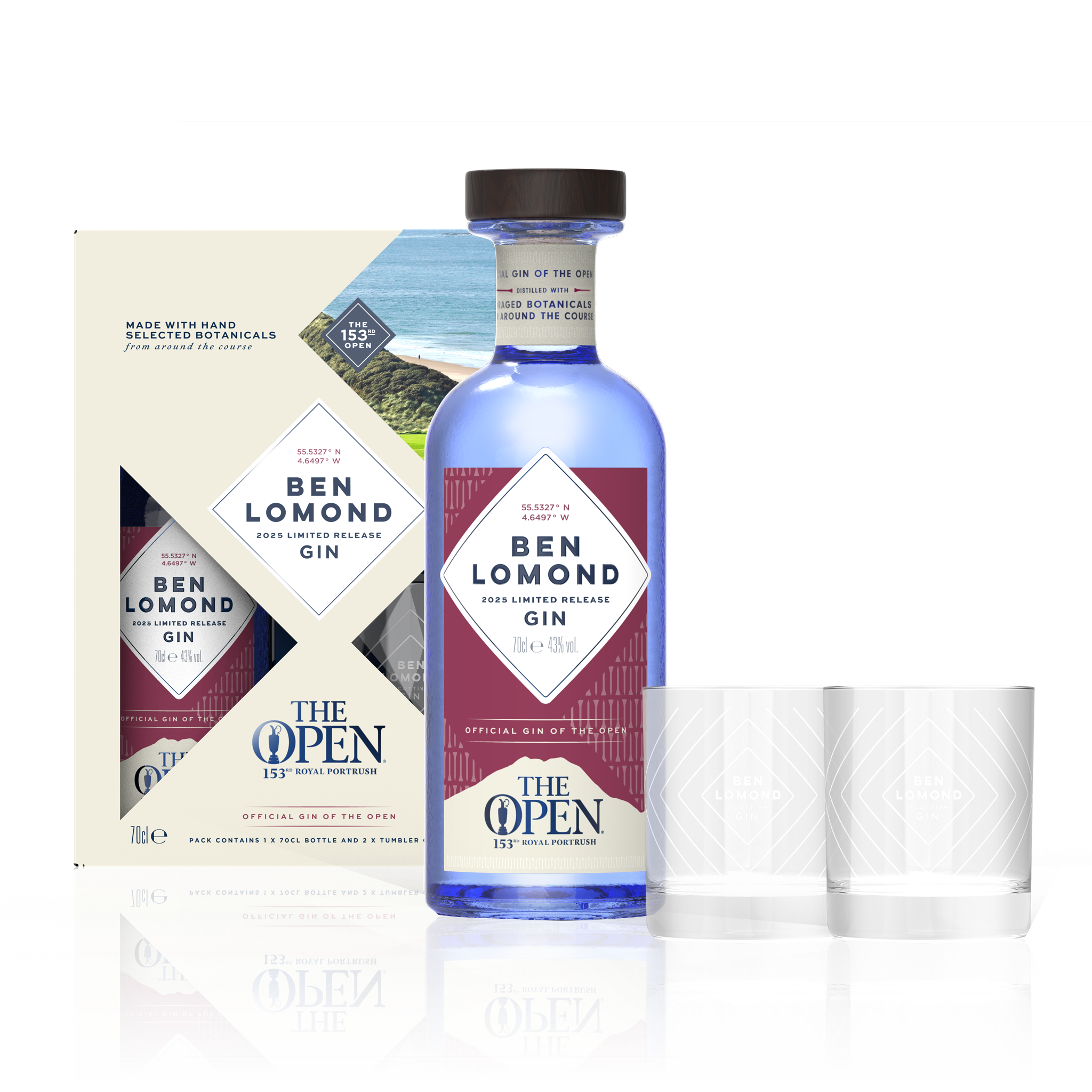 Royal Portrush | The 153rd Open Special Edition Gin – Ben Lomond Gin