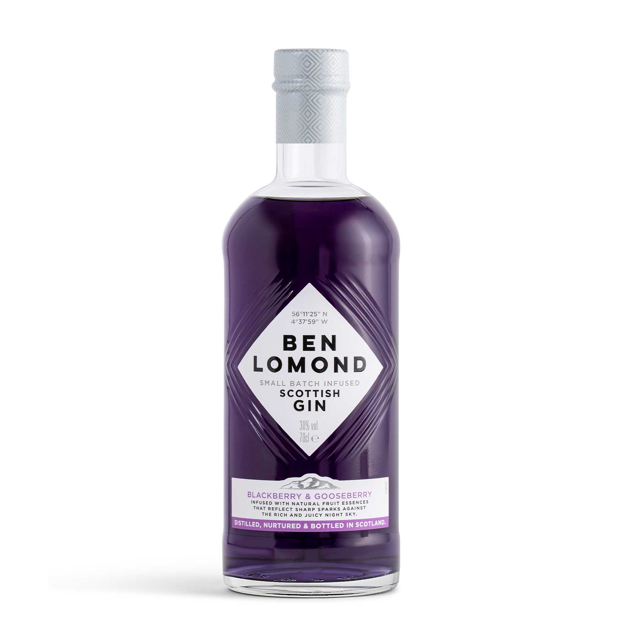 Blackberry & Gooseberry | Flavoured Scottish Gin | Ben Lomond Gin