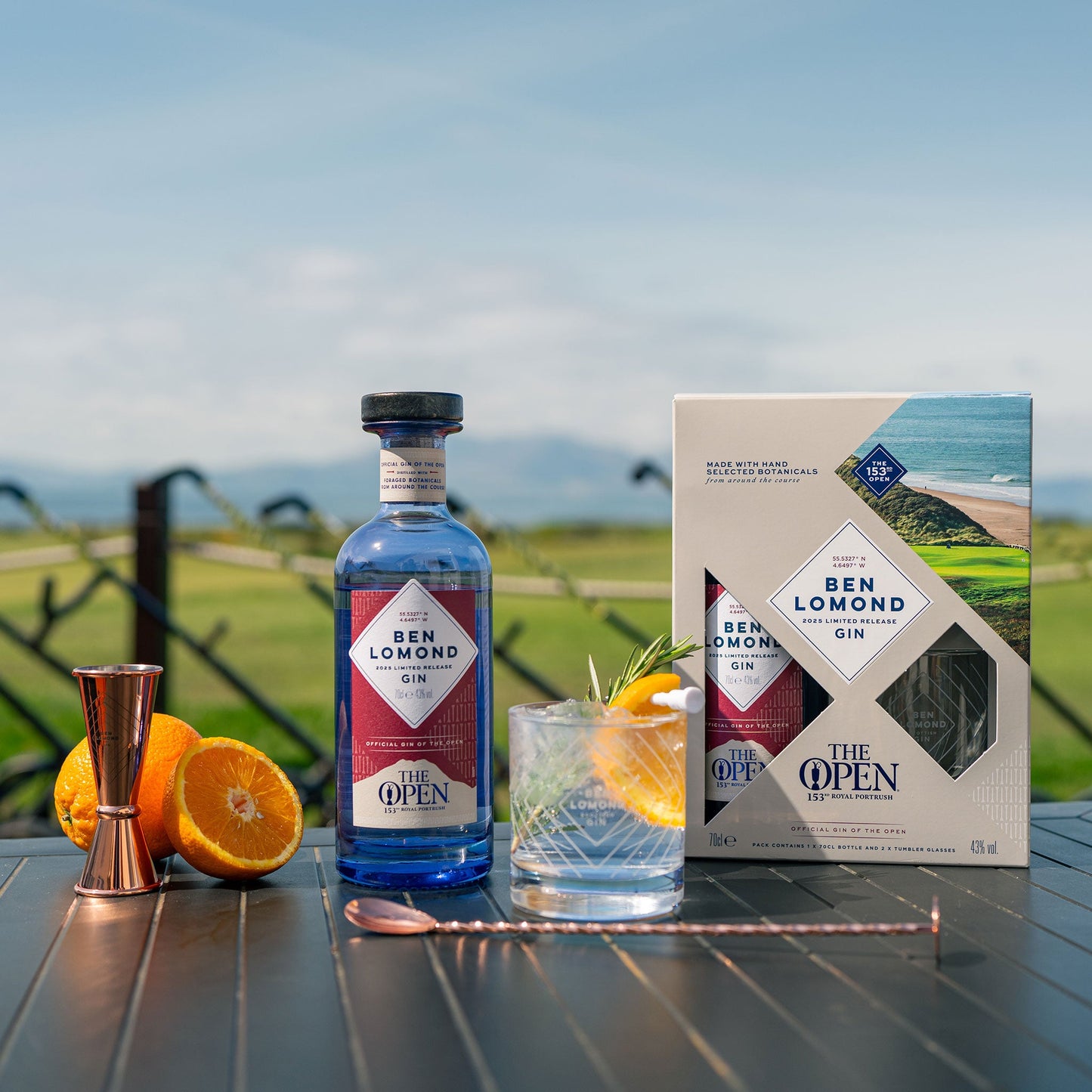 Ben Lomond 2025 Limited Release 153rd Royal Portrush Edition Gin