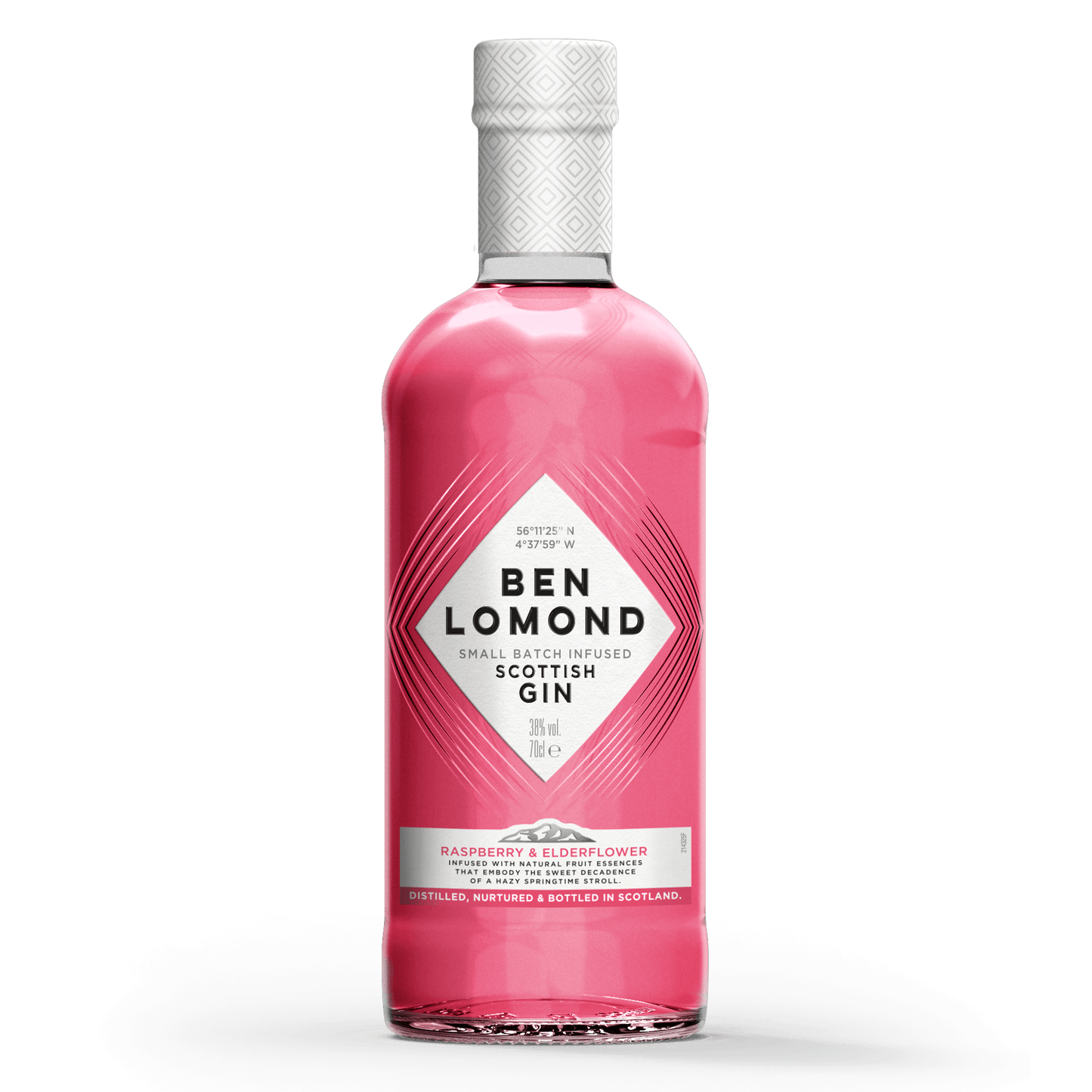 Ben Lomond Raspberry & Elderflower flavoured gin