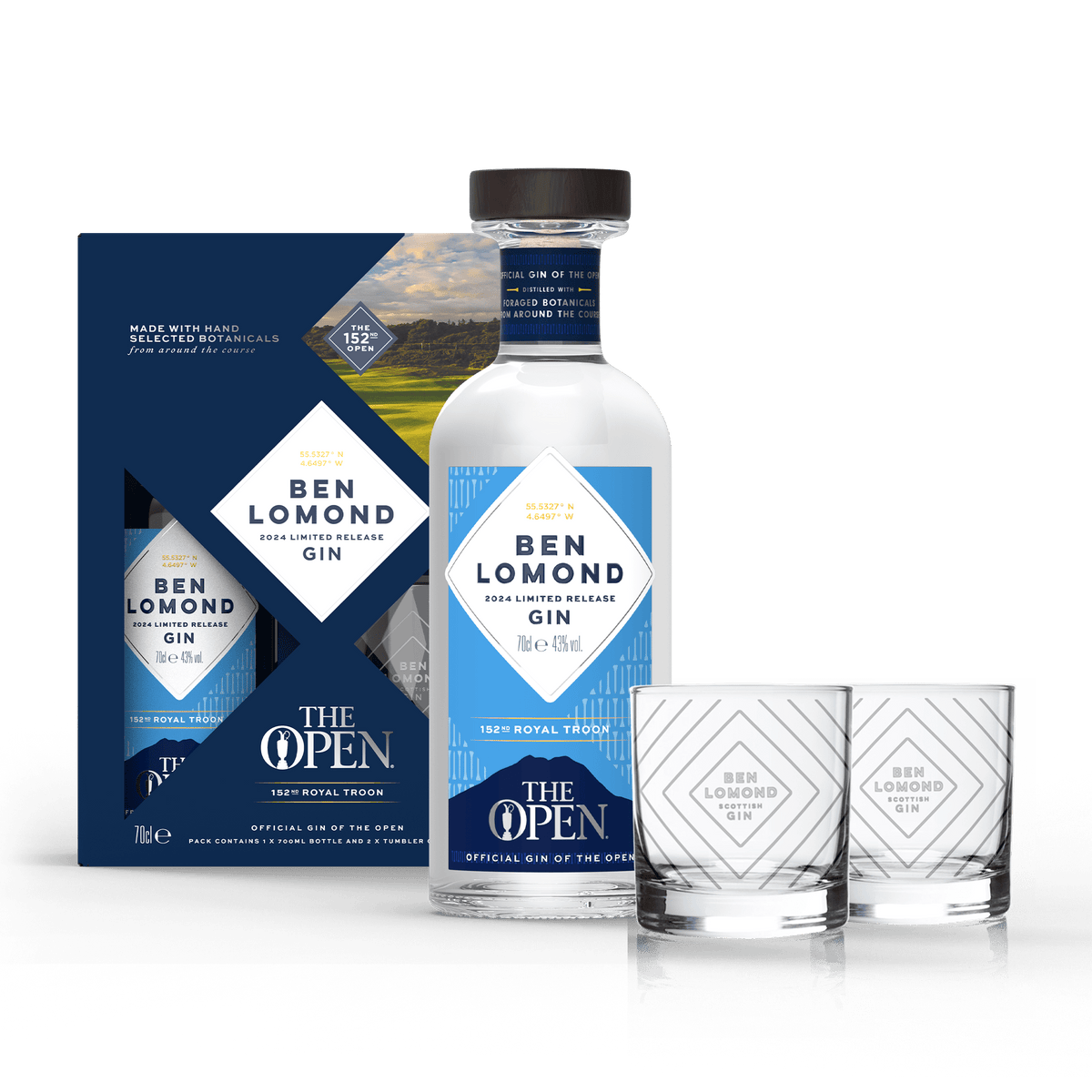 The Open - 2024 Limited Release Gin - Ben Lomond Gin